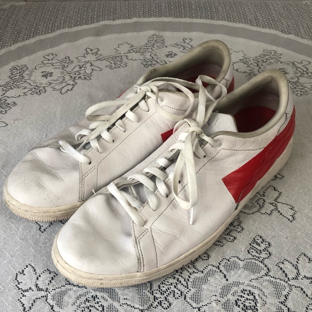 Men's Air Jordan 1 Centre Court "Banned" Low Profile Sneaker. Size 14